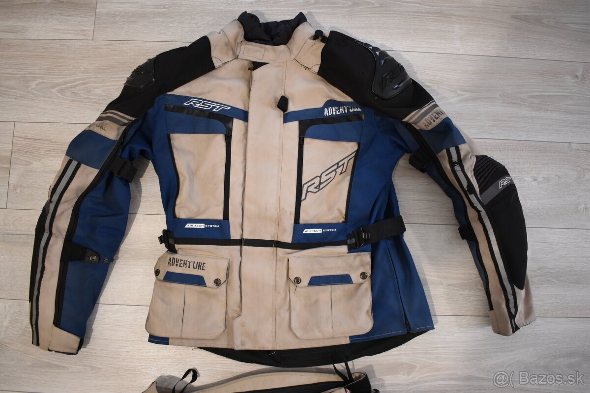 Predám moto bundu a nohavice RST Adventure - 17