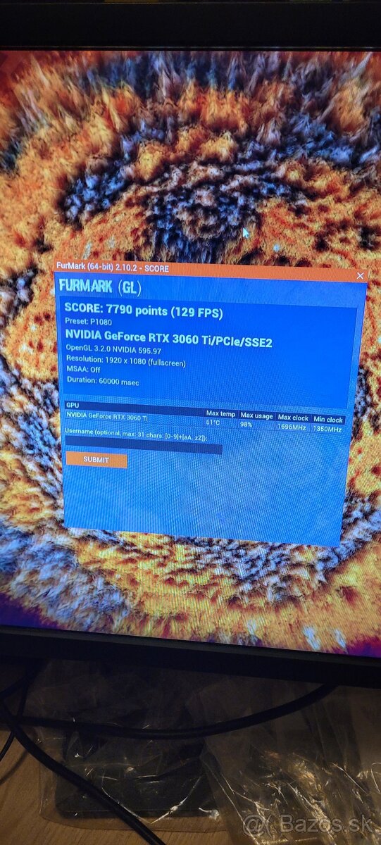 Predám herný PC / TOP stav / Ryzen 5 + RTX3060ti - 17