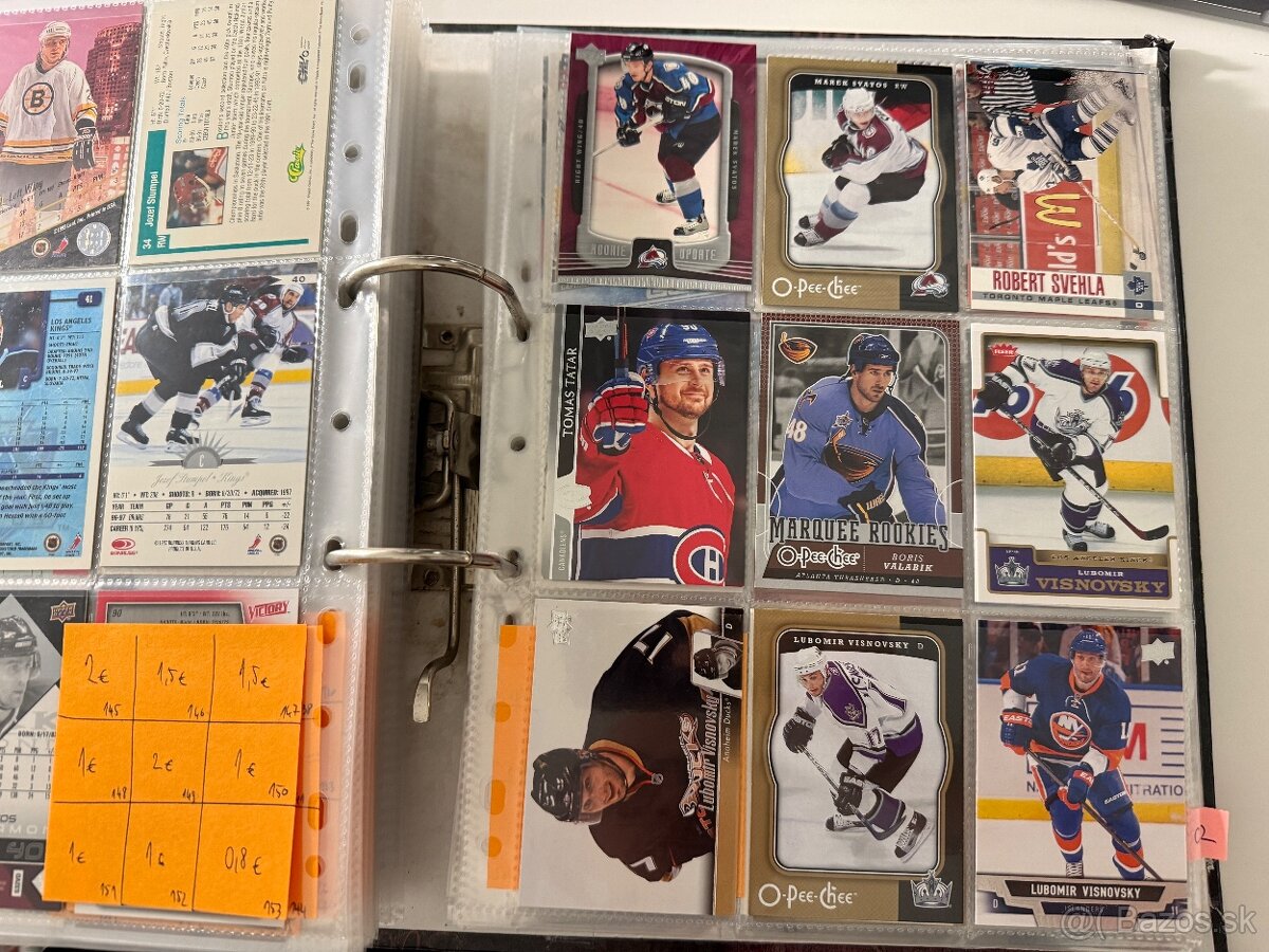 NHL karty - Slovaci - 17