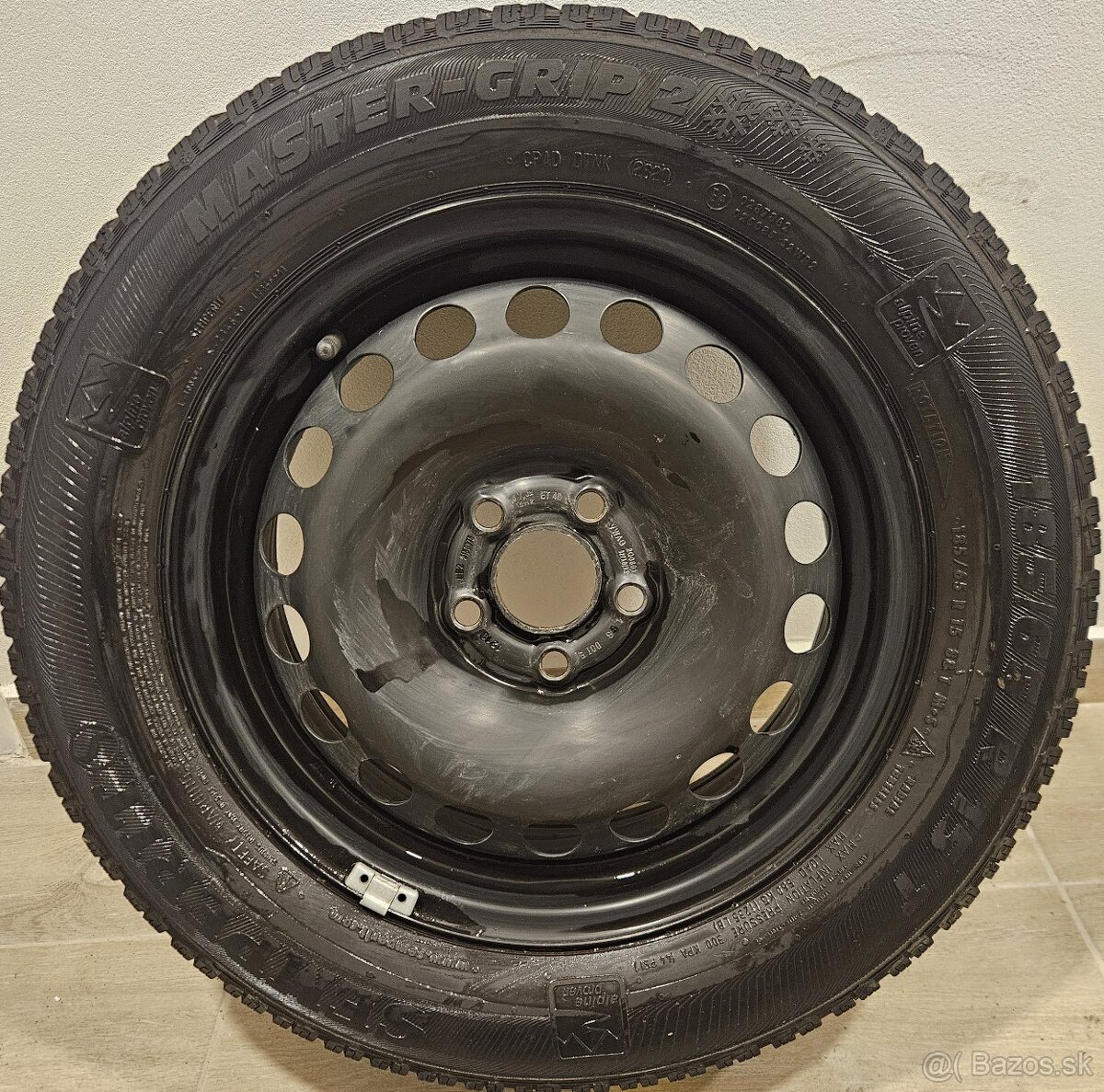 Zimná sada VW - 5x100 R15 + Semperit 185/65 r15 - 17