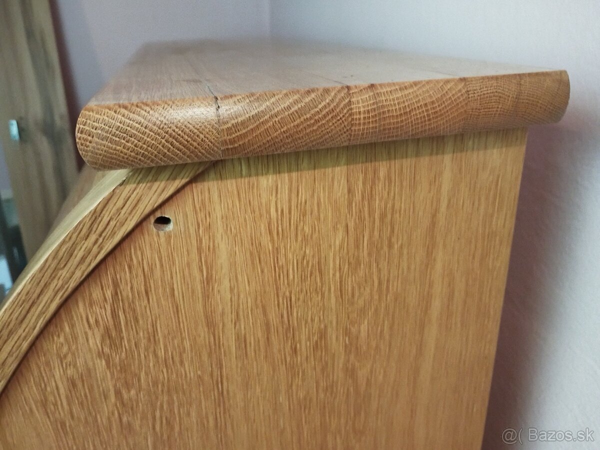 Dubová komoda, holandský nábytok - 17
