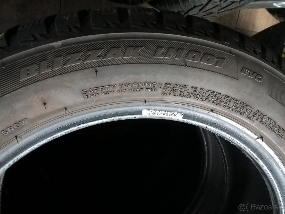 4 ks ZIMNÉ 205/55 R16 91H BARUM a BRIDGESTONE UŽ OD 90€/sada - 17