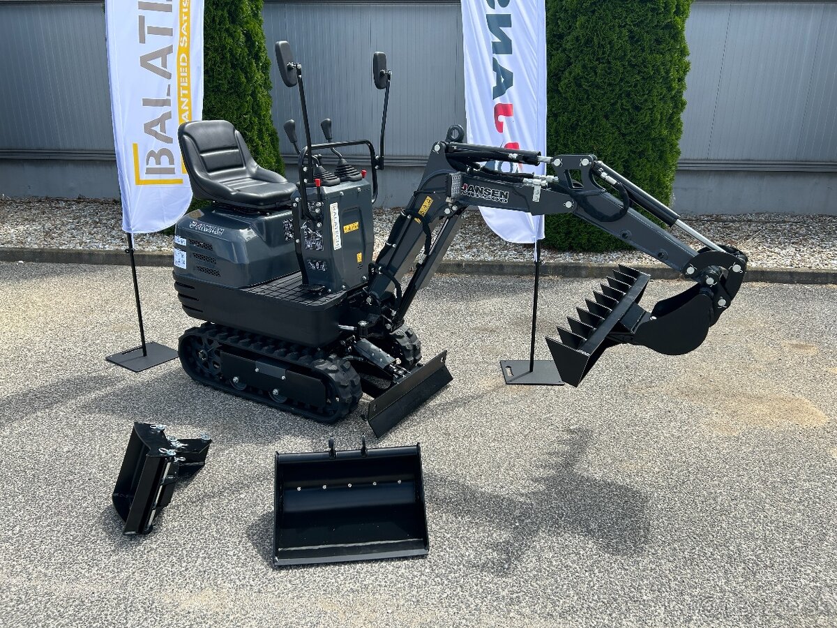 Minibager JANSEN MB-500 aj s príslušenstvom - 17