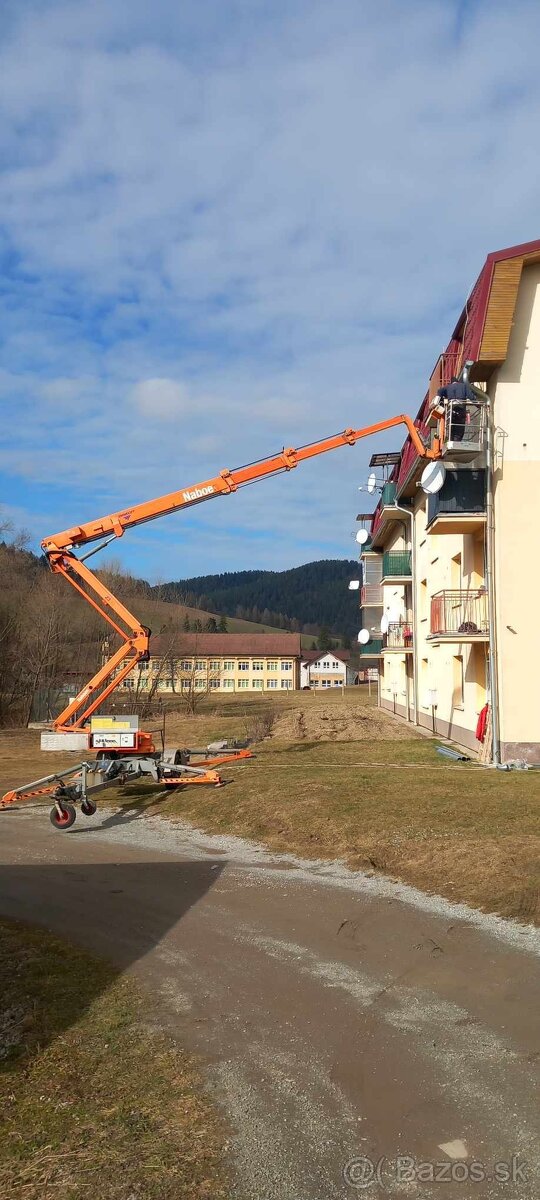 Vysokozdvižna, pracovna,montážna plošina - 17