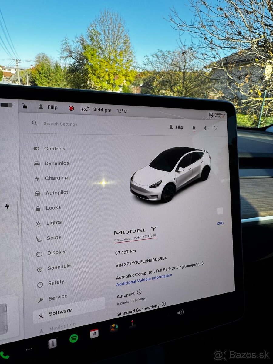 Tesla Model Y Performance 4x4 Plná Záruka 57t km Odpočet DPH - 17