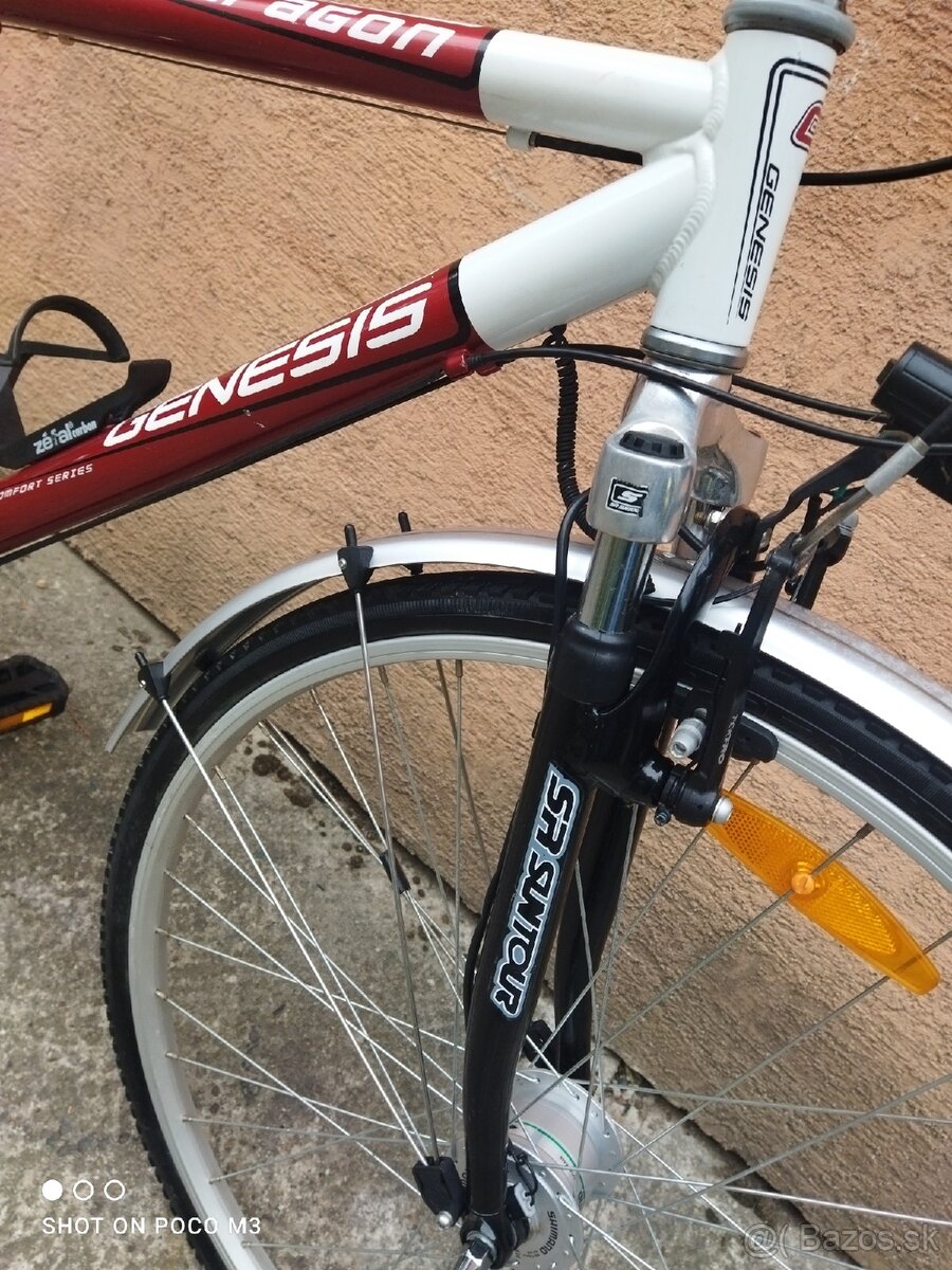 Bicykel trekingovy Genesis aragon comfort series - 17