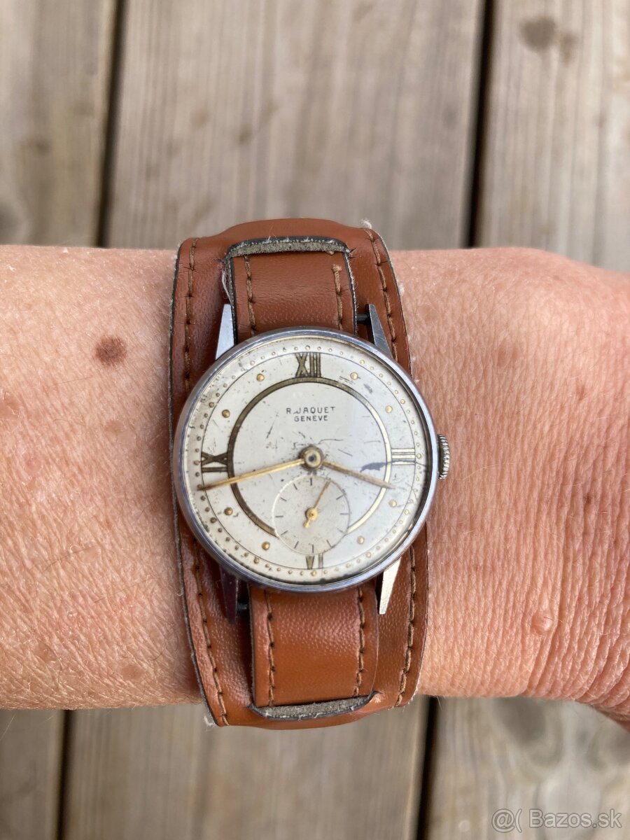 starožitné náramkové hodinky - 17