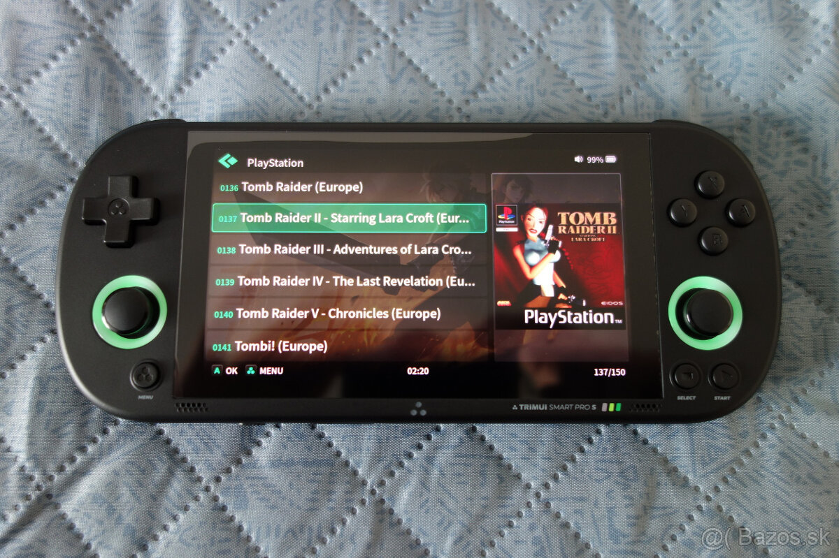 TRIMUI Smart Pro S -- 256 GB microSD, je to super PSPčko - 17