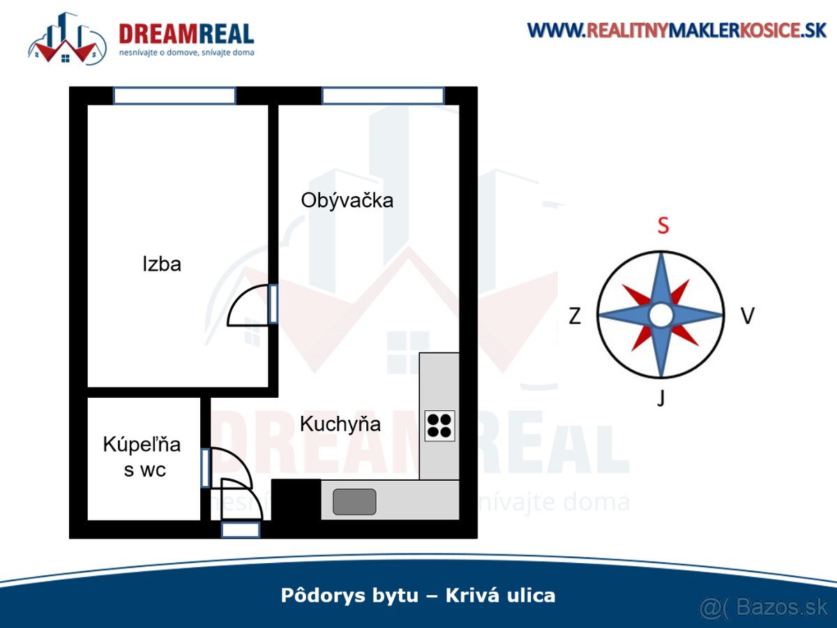 Novo zrekonštruovaný 1,5-izbový byt – Krivá ulica, pár minút - 17