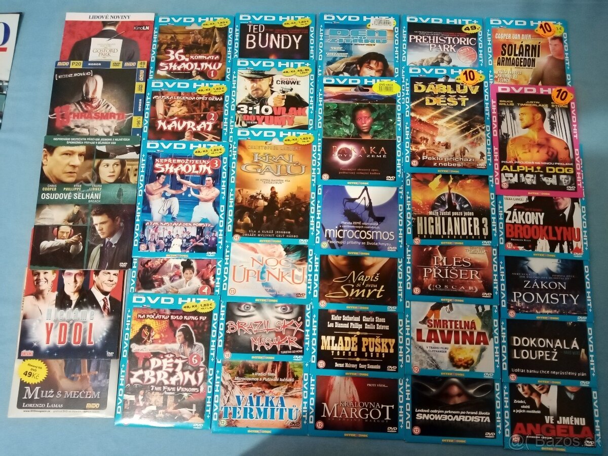 Stovky orig.DVD v kartonu od 0,5 eur (v češtině ;o) - 17