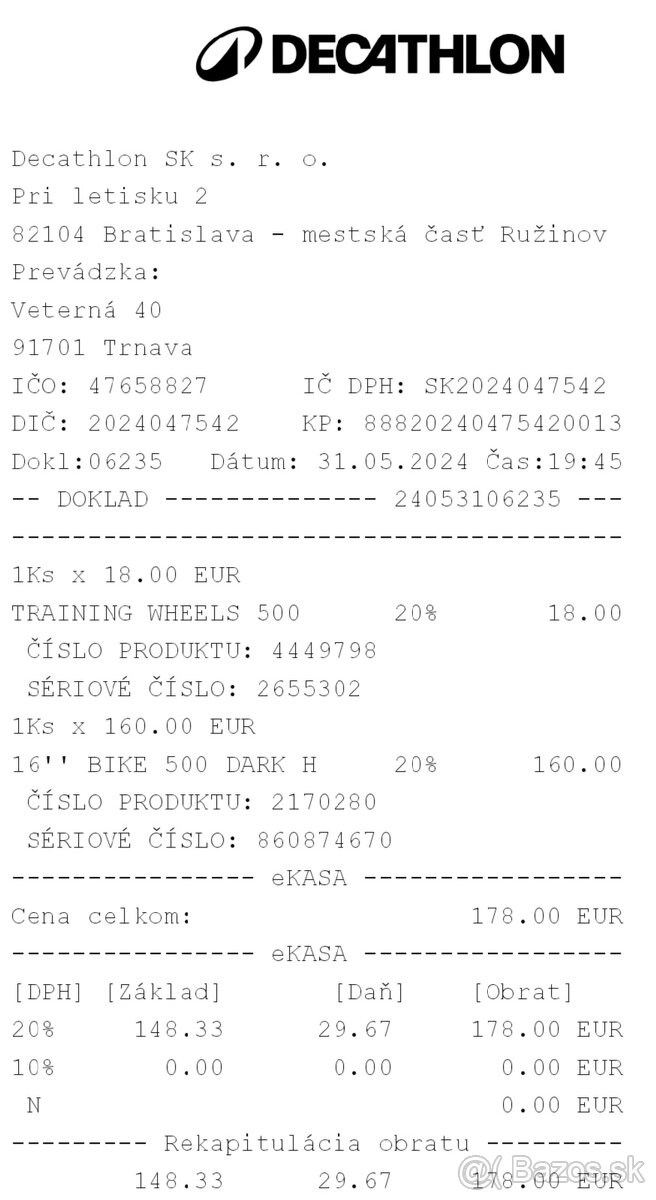 16" bicykel B-TWIN dark hero 500 - 17