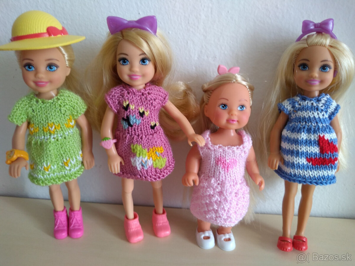 Oblečenie šaty pre deti bábiky Barbie Ken STACIE rainbow hig - 17