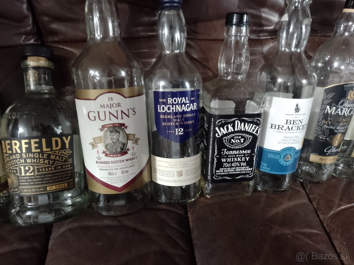 Predám fľaše od Whisky - 17