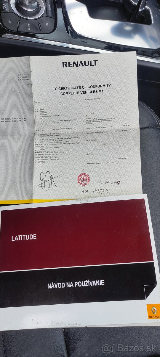 Renault Latitude 2.0 DCI 127kw r.v.2012 - 17