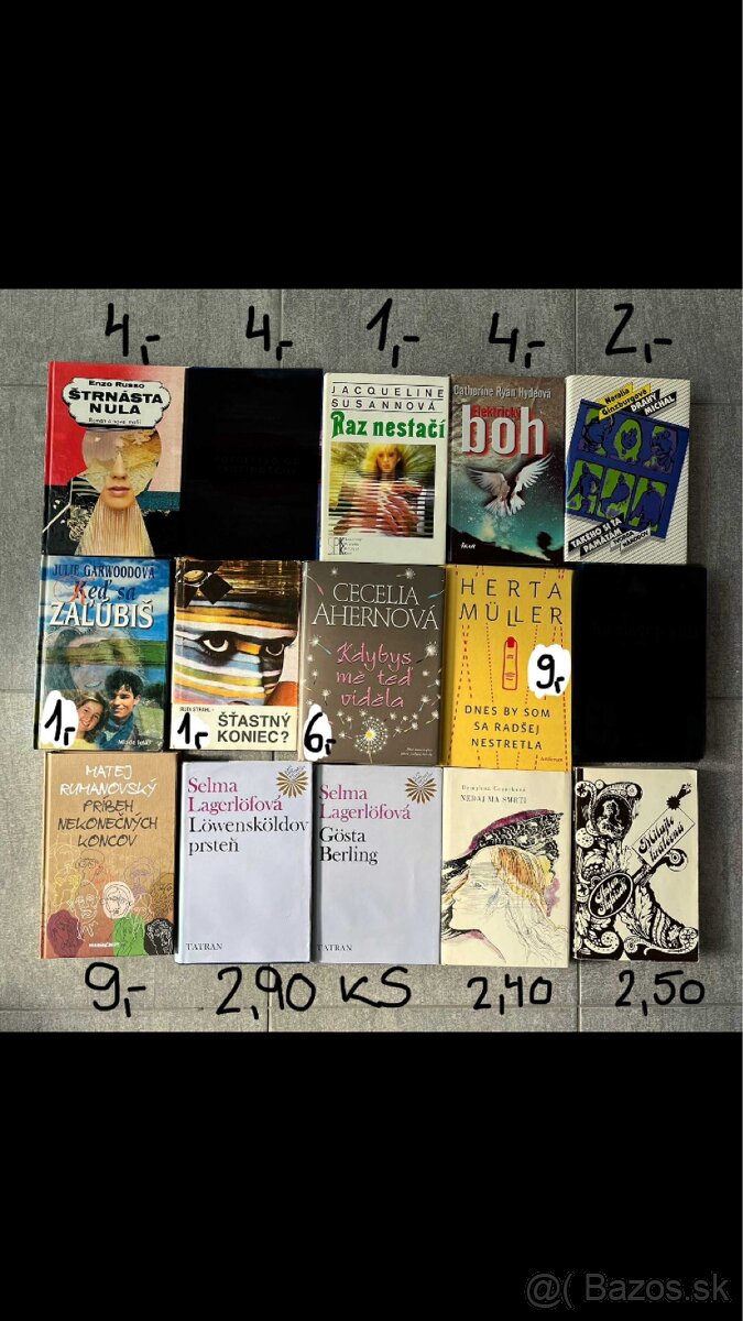 Predam rôzne knihy - 17