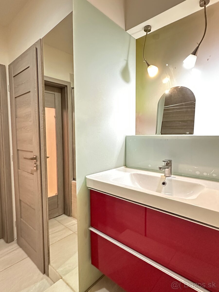 1 izbový veľký byt s loggiou, 45 m2 na prenájom - 17