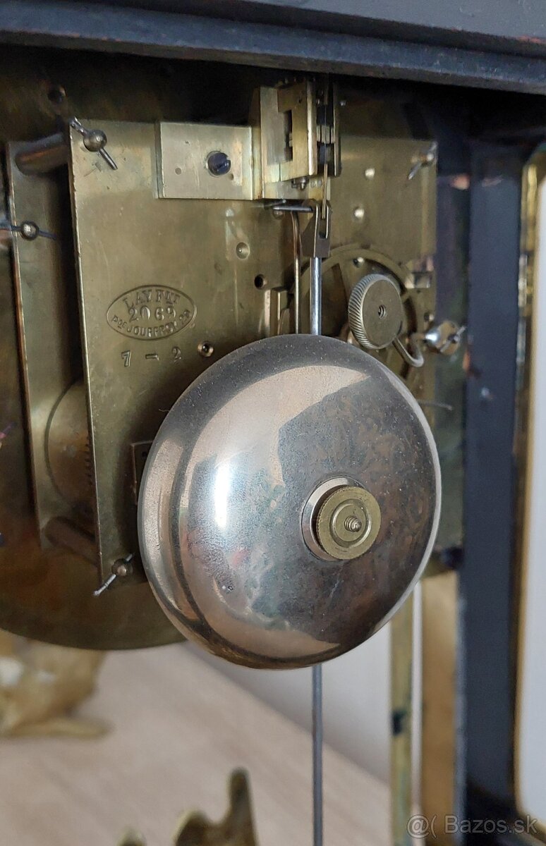 Francúzske hodiny BOULLE Jouffroy 19. stor. - 17
