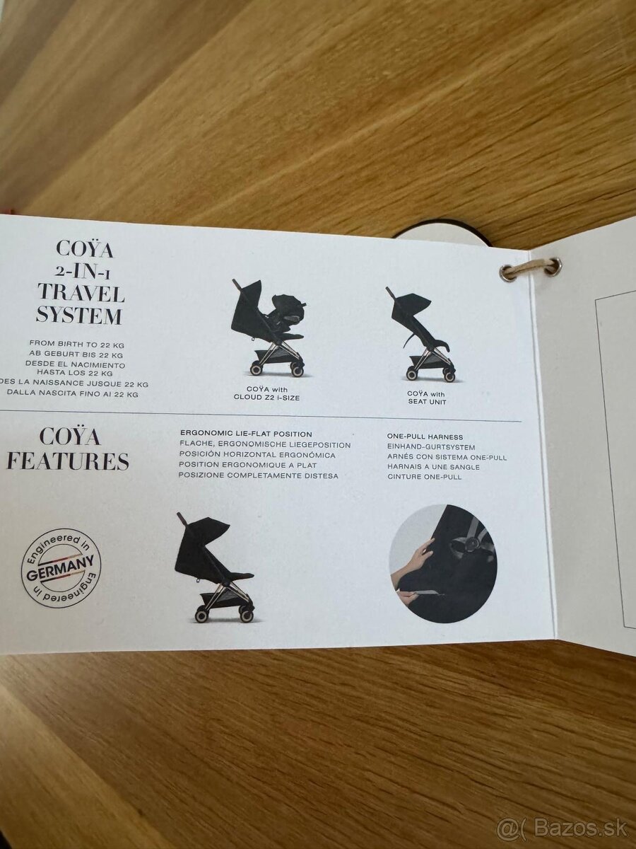 Cybex Platinum Coya Black Matt Rosegold - 17