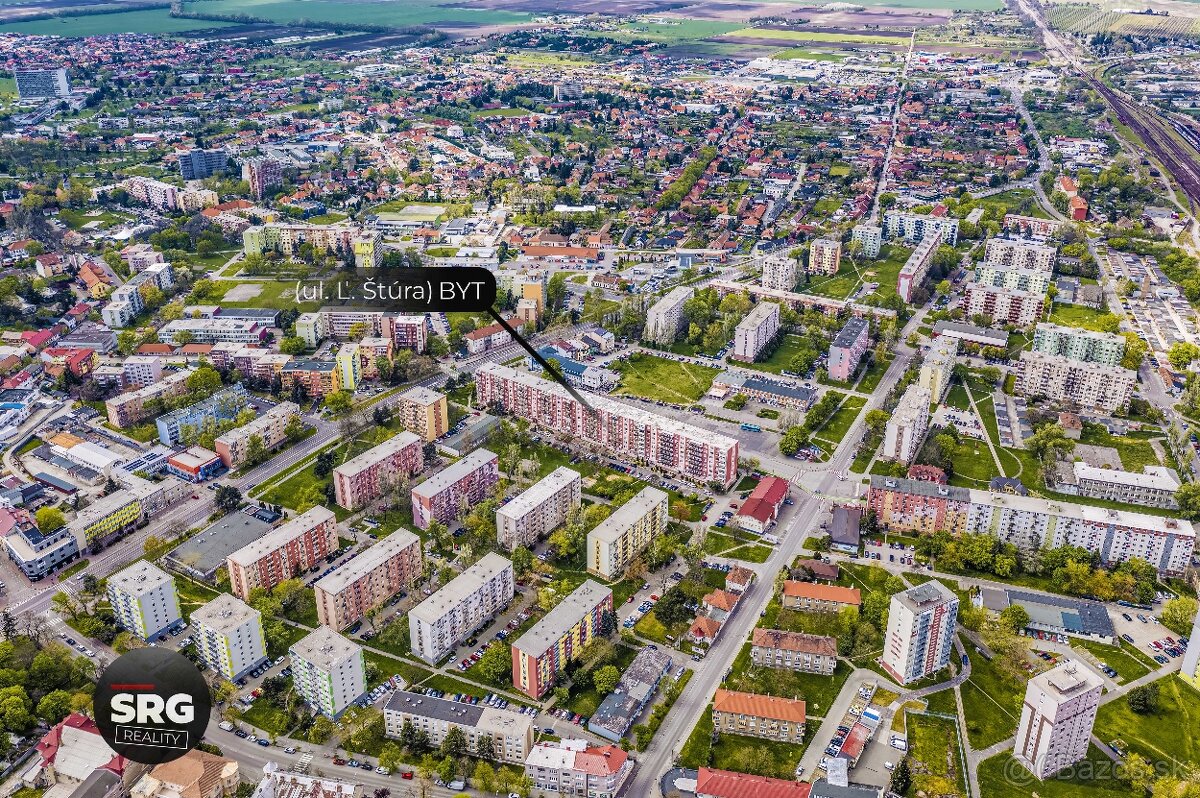 SRG | 1-izb. byt | Nikdy nestíhate bus/vlak? | Ľ. Štúra - 17