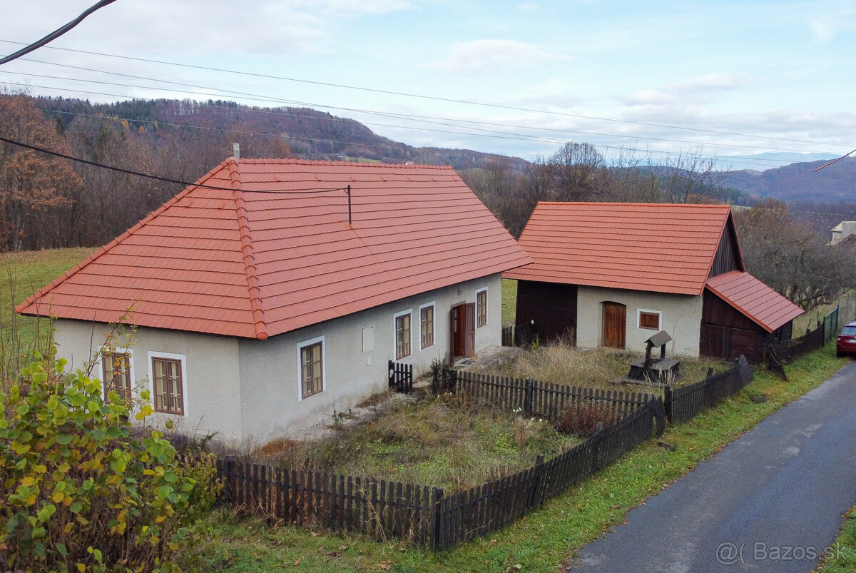 Na predaj autentická chalúpka 15km od Banskej Štiavnice - 17
