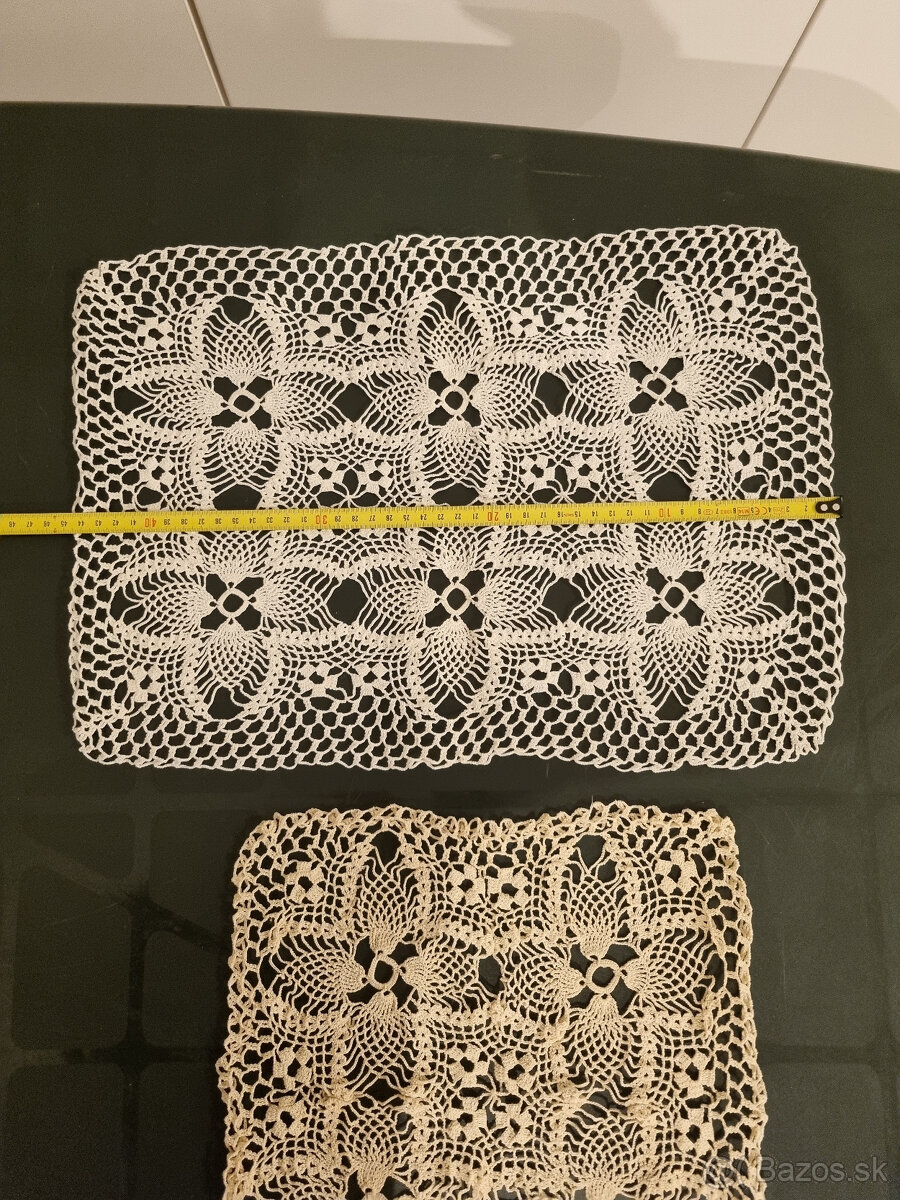 Háčkované dečky - rôzne - 17