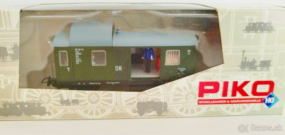 Železničné vagóny H0 PIKO 2 ks s cestujúcimi - 17