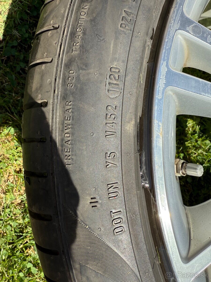 Predám Alu disky+pneu BMW X5,X6 r20 - 17