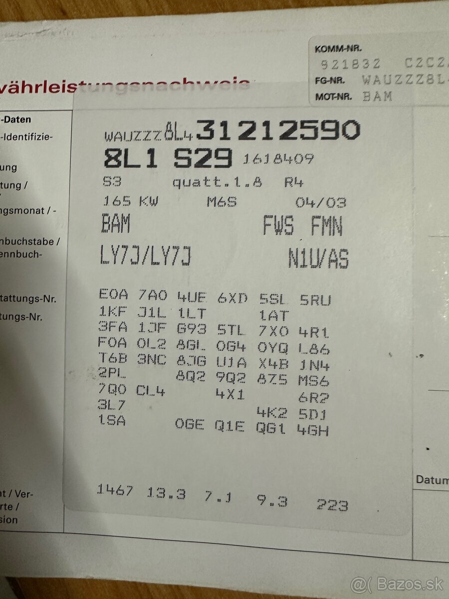 S3 8l 165 kW BAM aj na splátky úver - 17