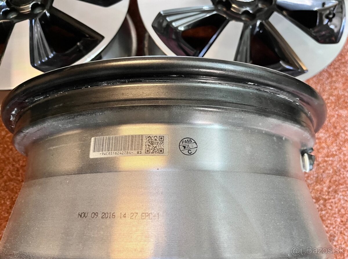 5x100 R17 Originál Subaru Forester - XV - TOP STAV - 17