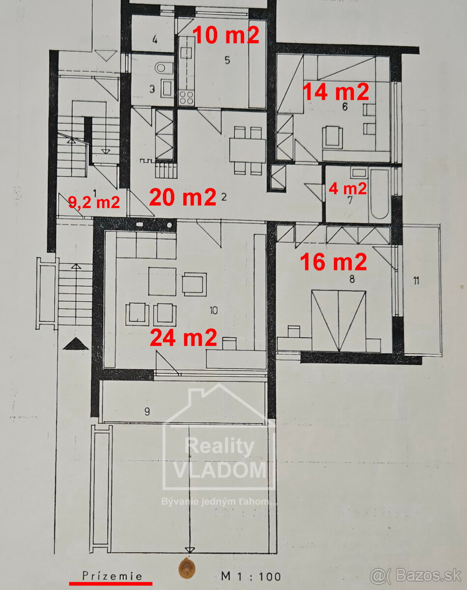 Veľký rodinný dom s veľkým pozemkom na ul. M. Uhra. - 17