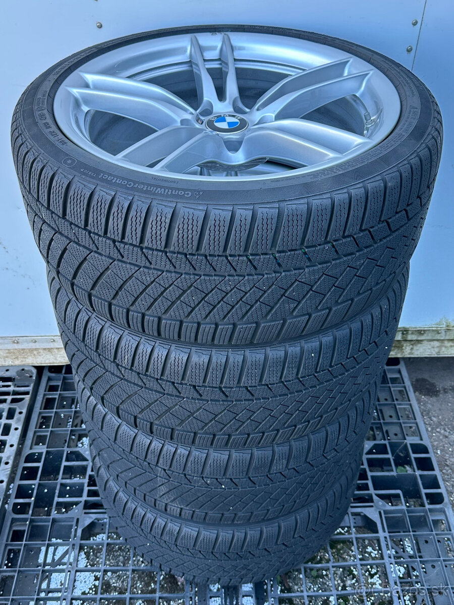 PREDÁM sadu 19" AL disky BMW style 641 M + zimné pneumatiky - 17