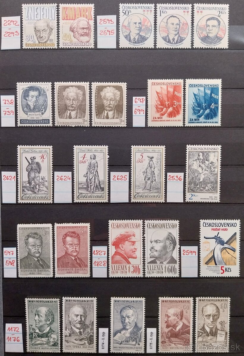 Známky ČESKOSLOVENSKO – 3 - 17