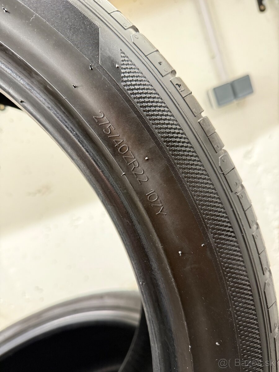 Letné pneumatiky BMW X7 Dvojrozmer 315/35/22 a 275/40/22 - 17