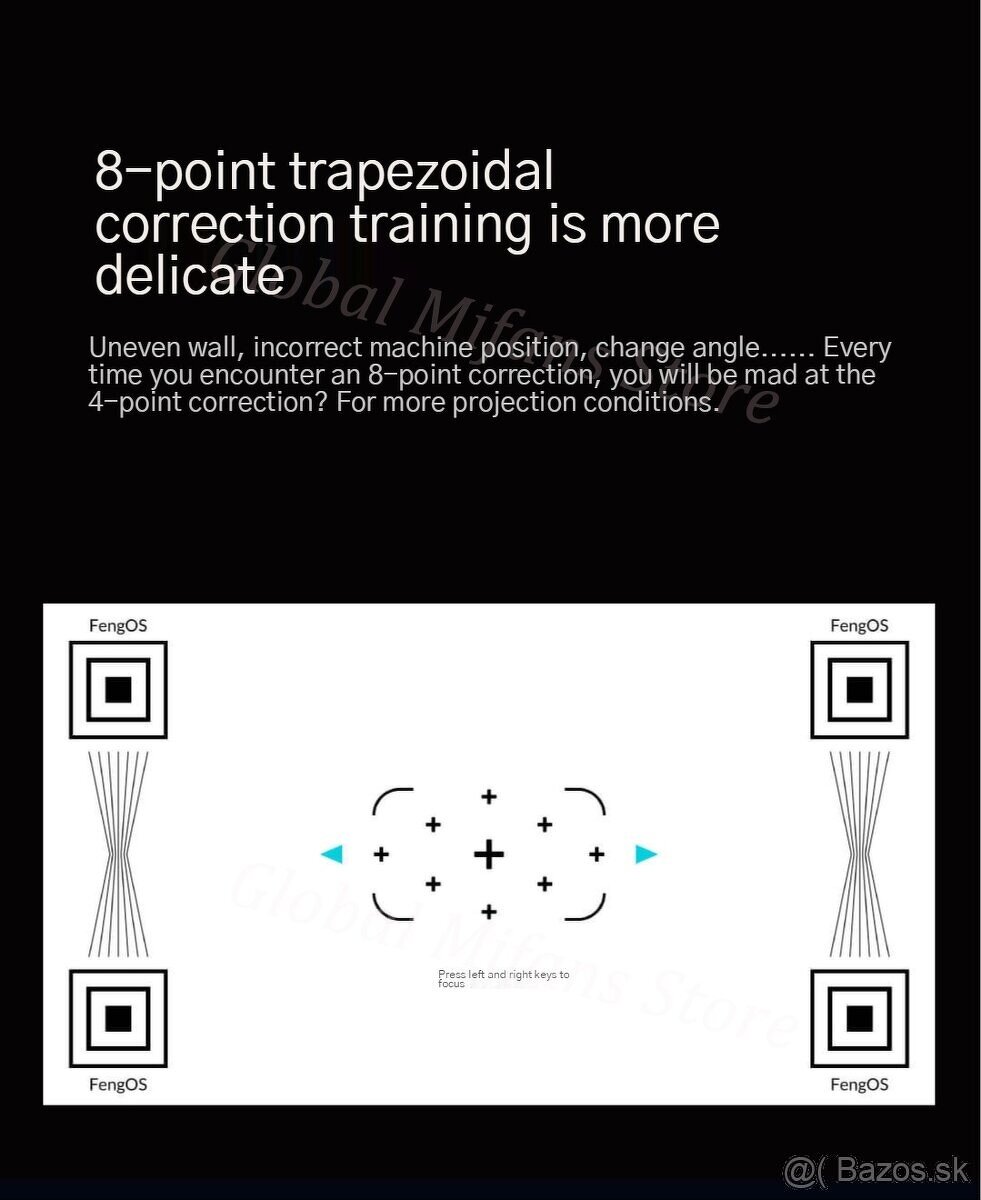 Laserový projektor Formovie Fengmi R1 UST 4K- Nový a zabalen - 17