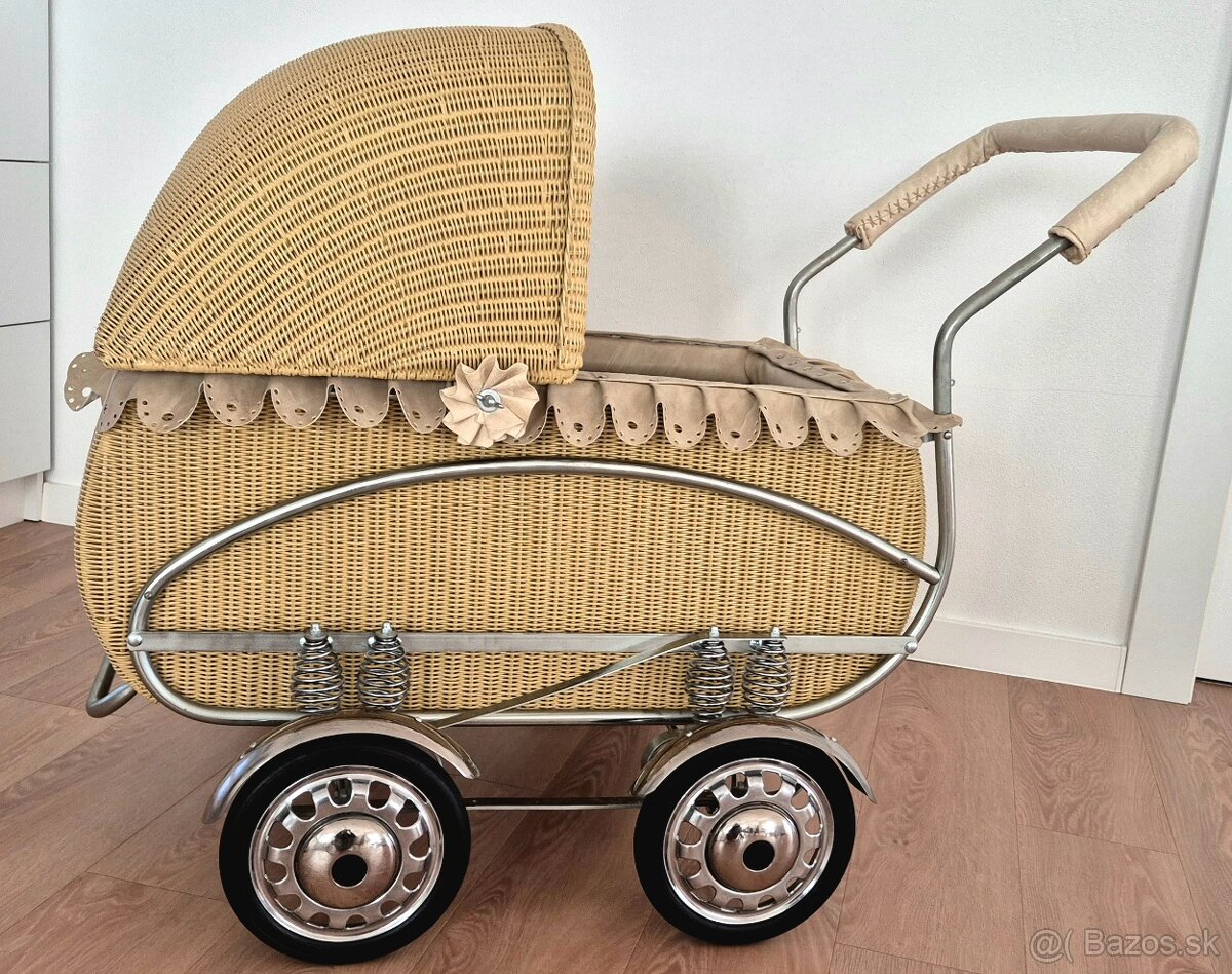 Predám starožitný kočik pre deti, 8 perák Liberta - 17