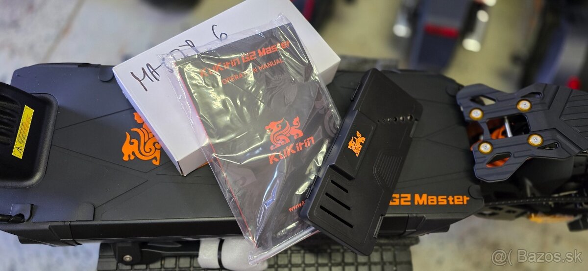 Elektrická kolobežka Kukirin G2 Master 6. - 17