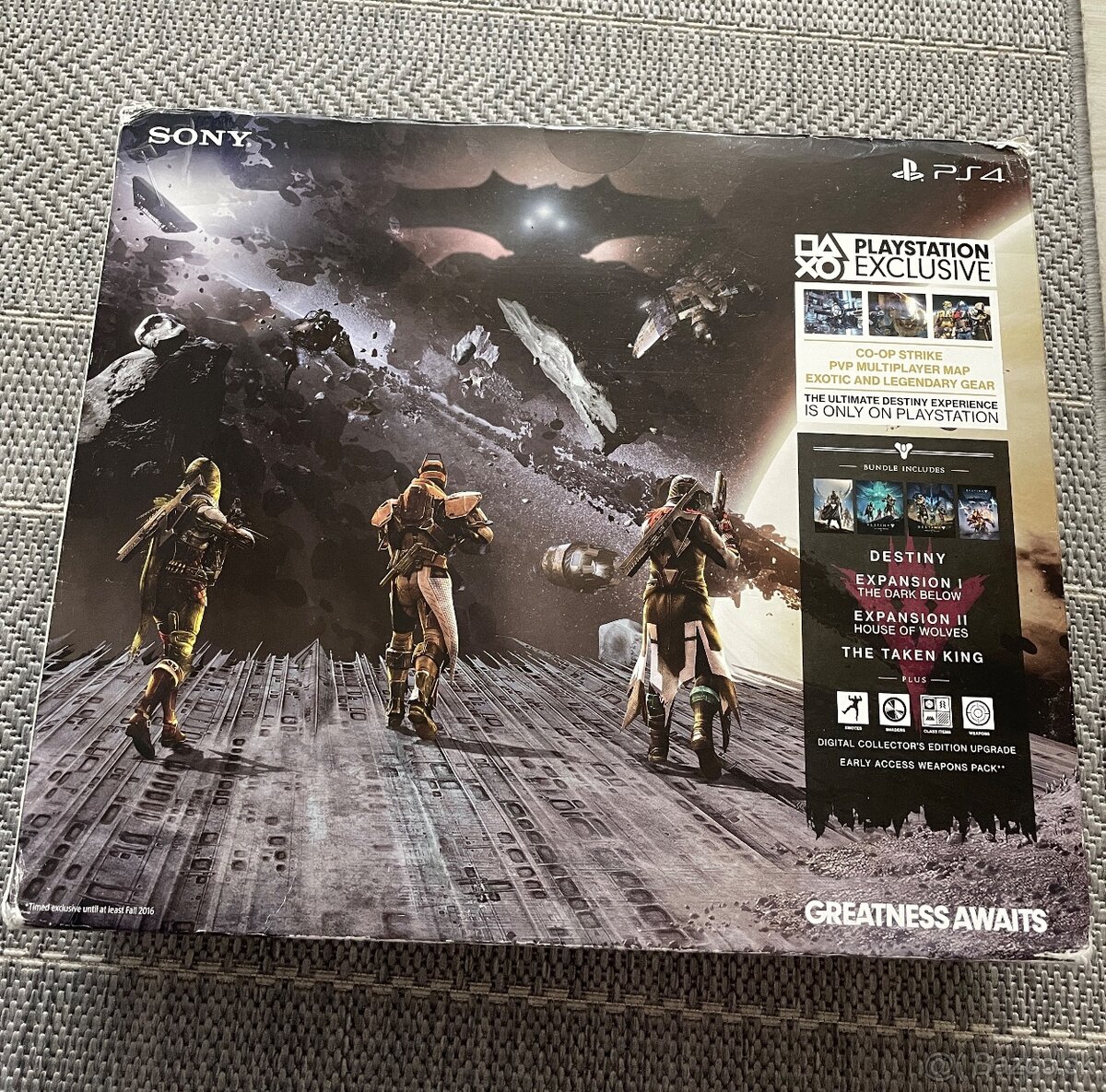 PlayStation 4 Destiny Limited 500GB / soft.: 12.00 - 17