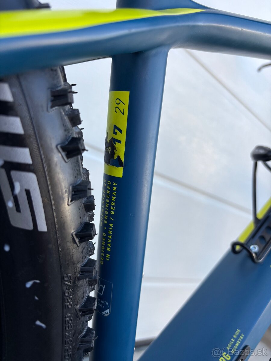 Cube C62 Carbon rám 17 kolesa 29 - 17