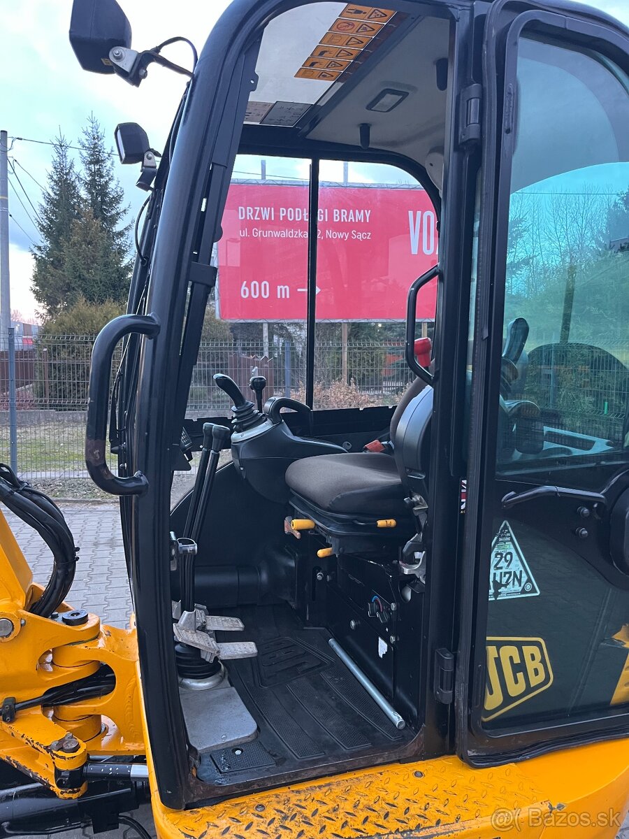 Minibager minirypadlo JCB 8030 ZTS, Kubota Yanmar, 2018 rv - 17