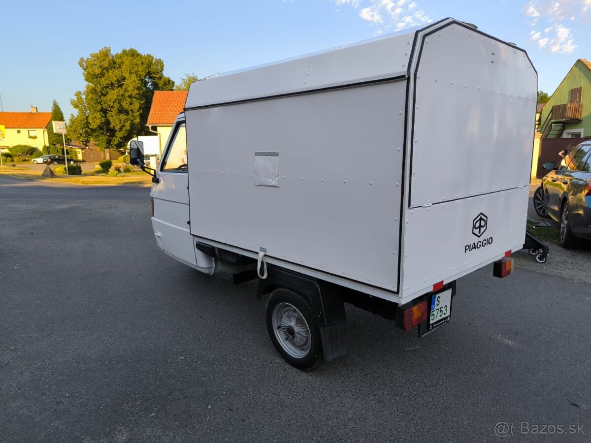 Piaggio ape Tm 200 pojazdný stánok prosseco káva - 17