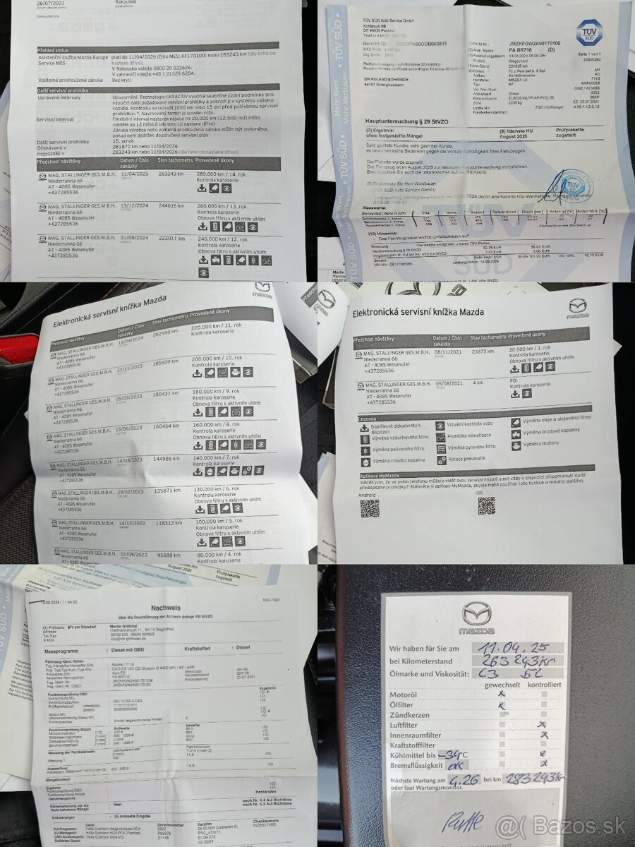 MAZDA CX5 AWD 2,2 135 KW NEJVYŠŠÍ MOŽNÁ VÝBAVA - 17