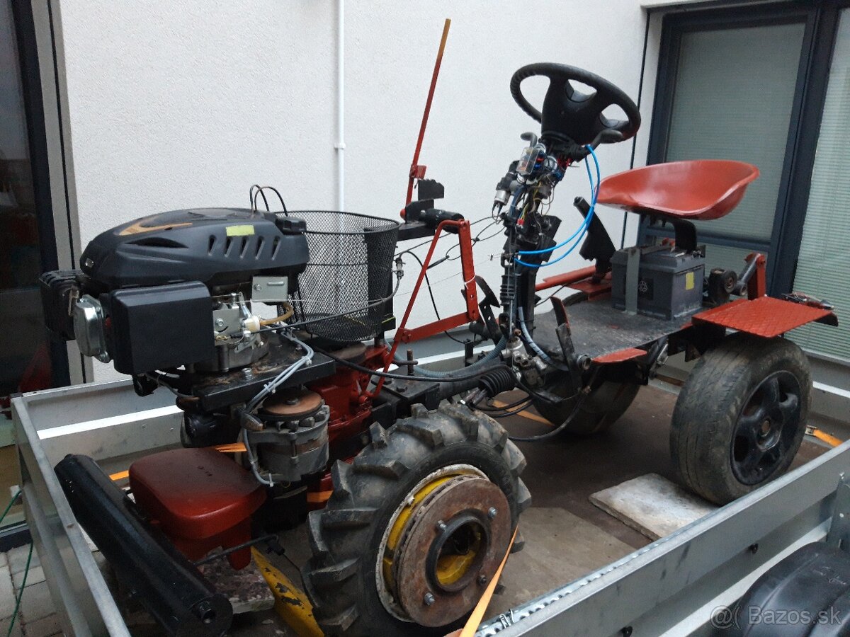 Predám malotraktor dom.výroby,6 ročný, motor 4-takt,210cm3 - 17
