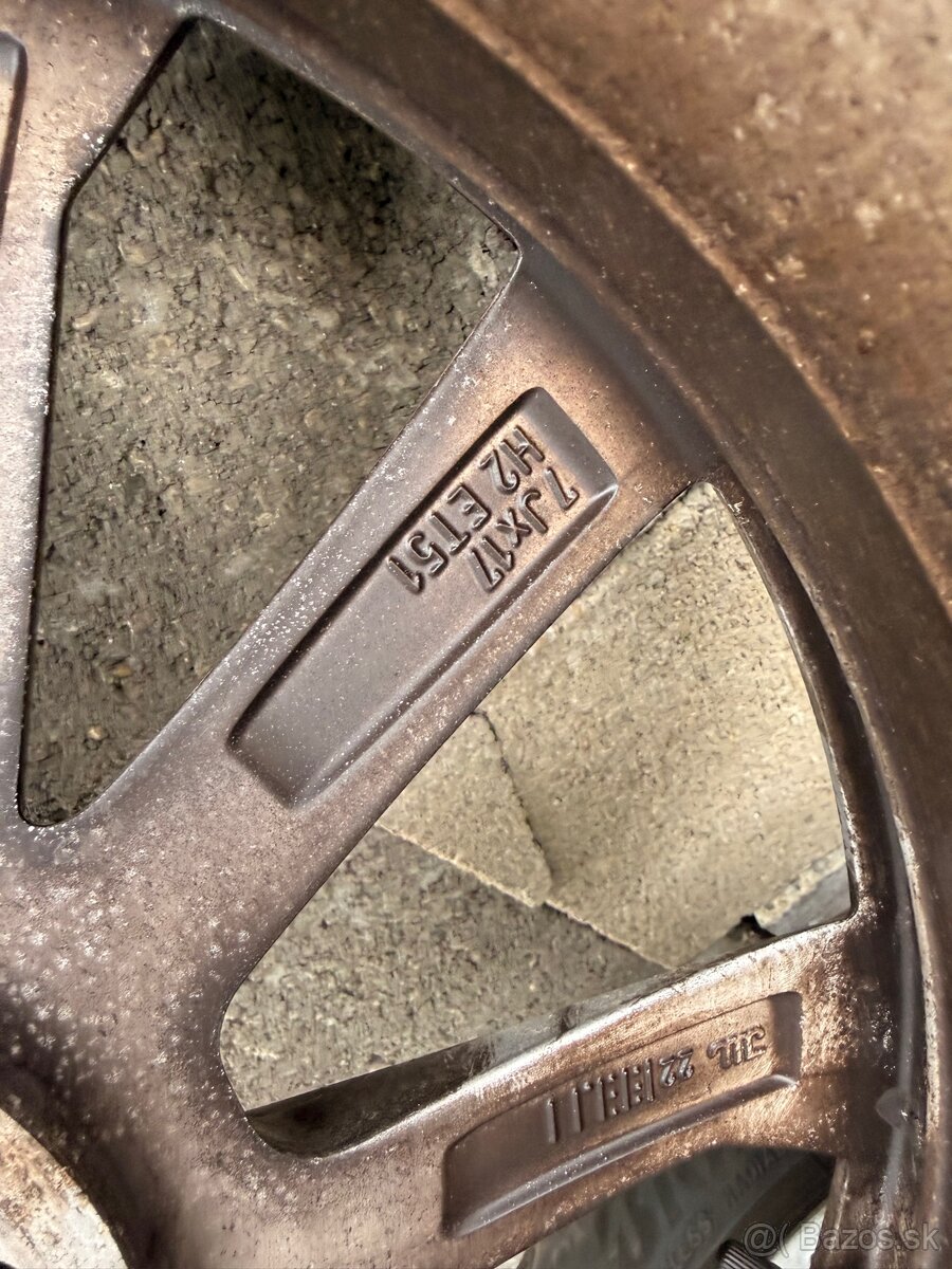 Škoda VW Audi Mercedes Seat ( RONAL ) r17 - 17