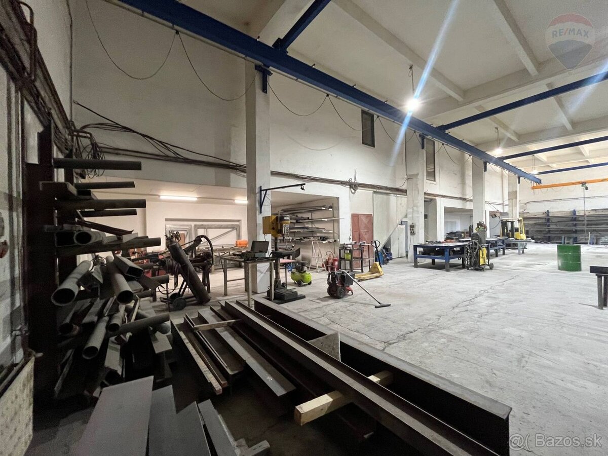 Prenájom hala kovovýroba Priemyselná časť Prievidza - 17