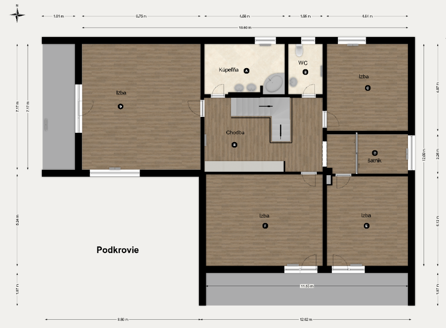 Nadštandardný RD v krásnom prostredí- Hôrka-Kišovce - Predaj - 17
