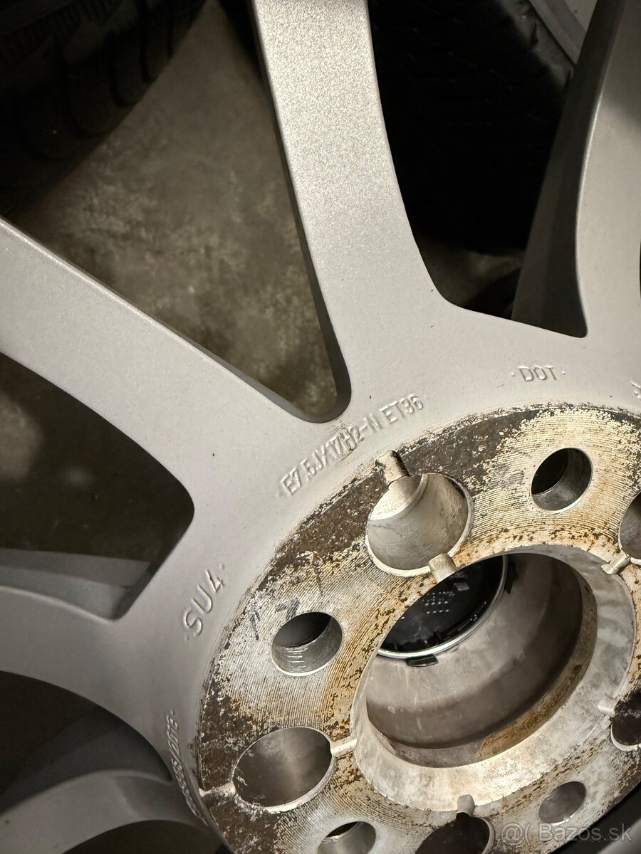 Zimná sada Audi A6 C8 - 5x112 R17 , 225/60/17 Michelin - 17