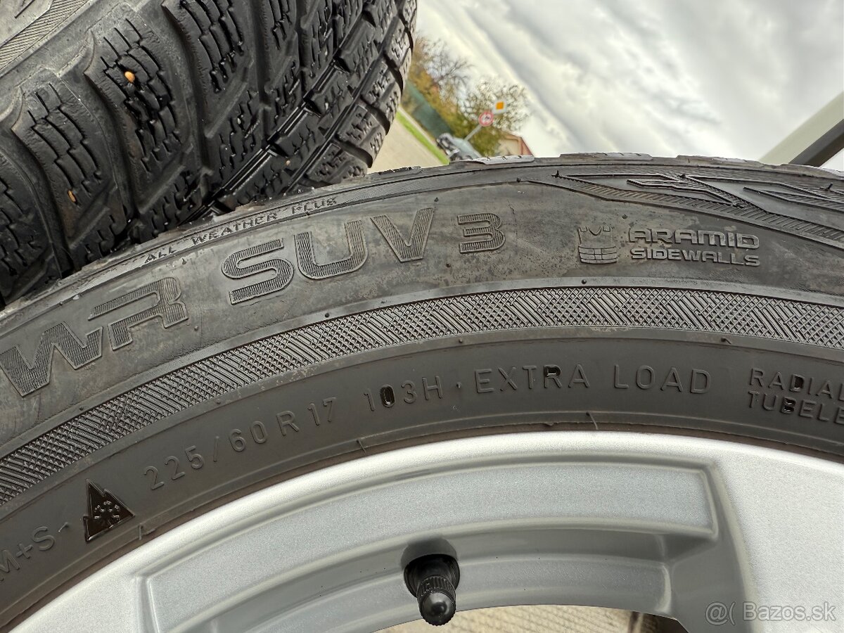 5x114,3 R17 Hyundai Tucson zimné 225/60 R17 - 17