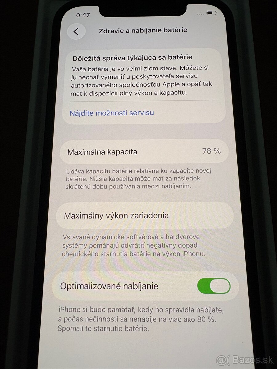 Predám iPhone 12 Black 128gb - 17