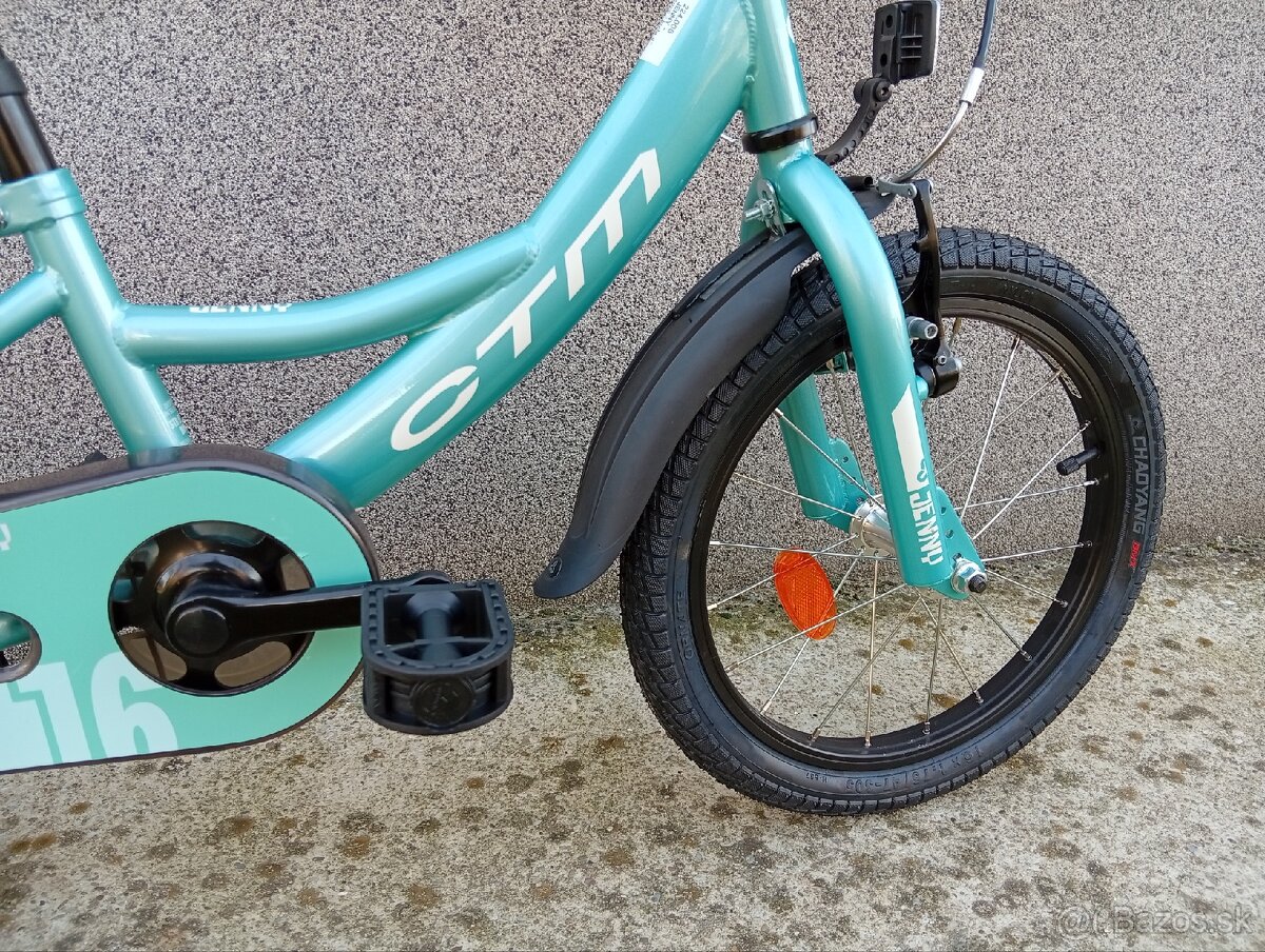 Ponúkam na predaj detský bicykel Ctm Jenny 16" - 17