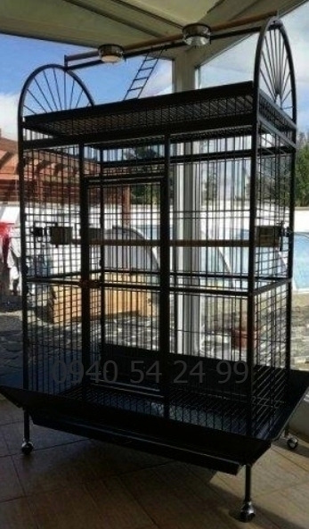 Voliéra pre vtáky - klietka pre zvieratá XXL NOVÁ - 17